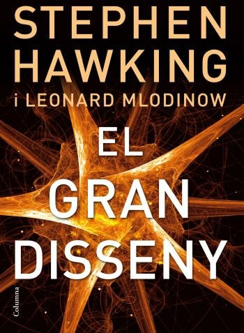 El gran disseny, de Hawking | portada del libro