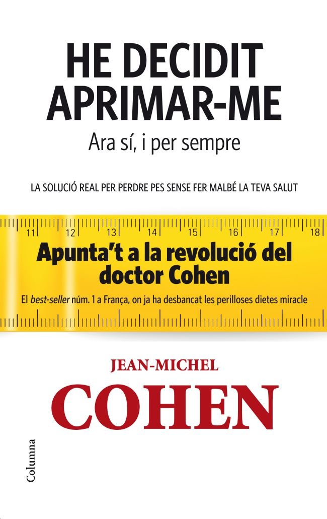 He decidit aprimar-me. Ara sí i per sempre, de Cohen | portada del libro