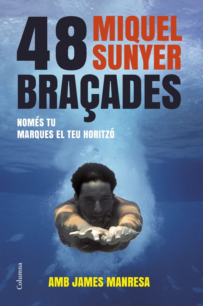 48 braçades, de Sunyer | portada del libro