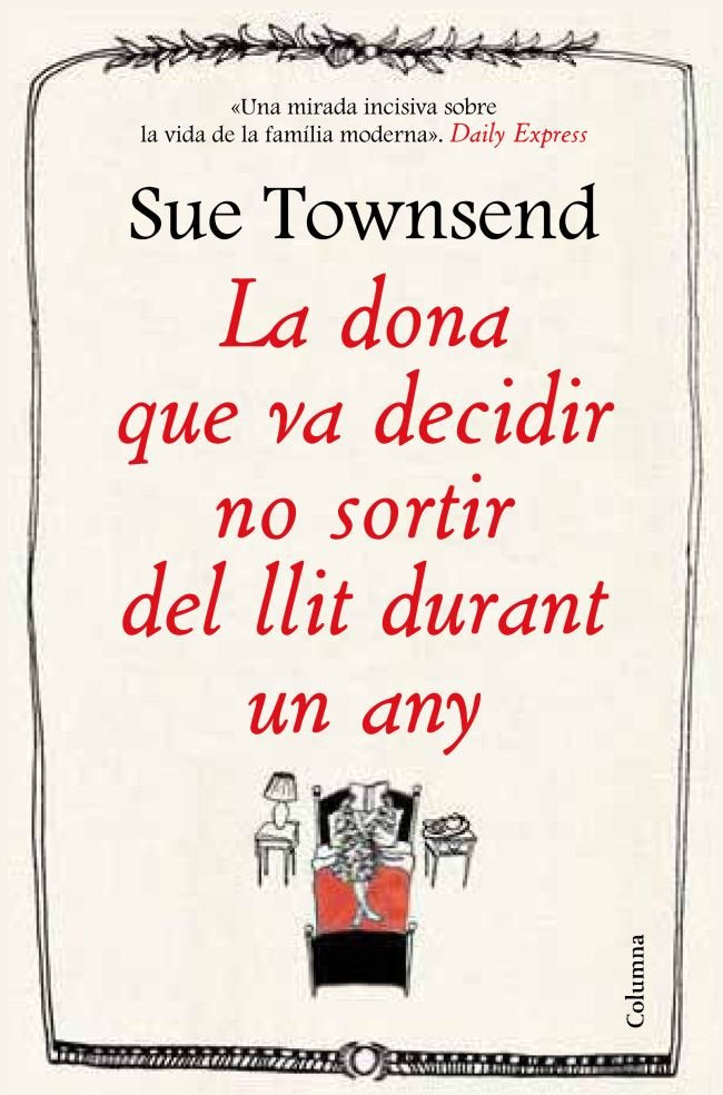 La dona que va decidir no sortir del llit durant un any, de Townsend | portada del libro