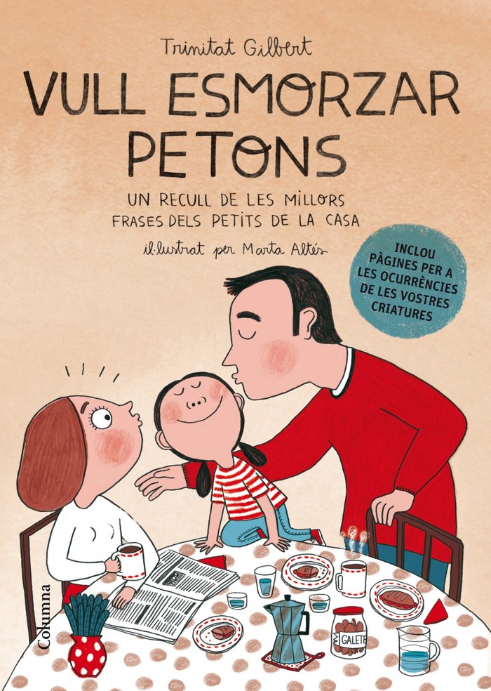 Vull esmorzar petons, de Gilbert Martínez, Maria Trinitat | portada del libro