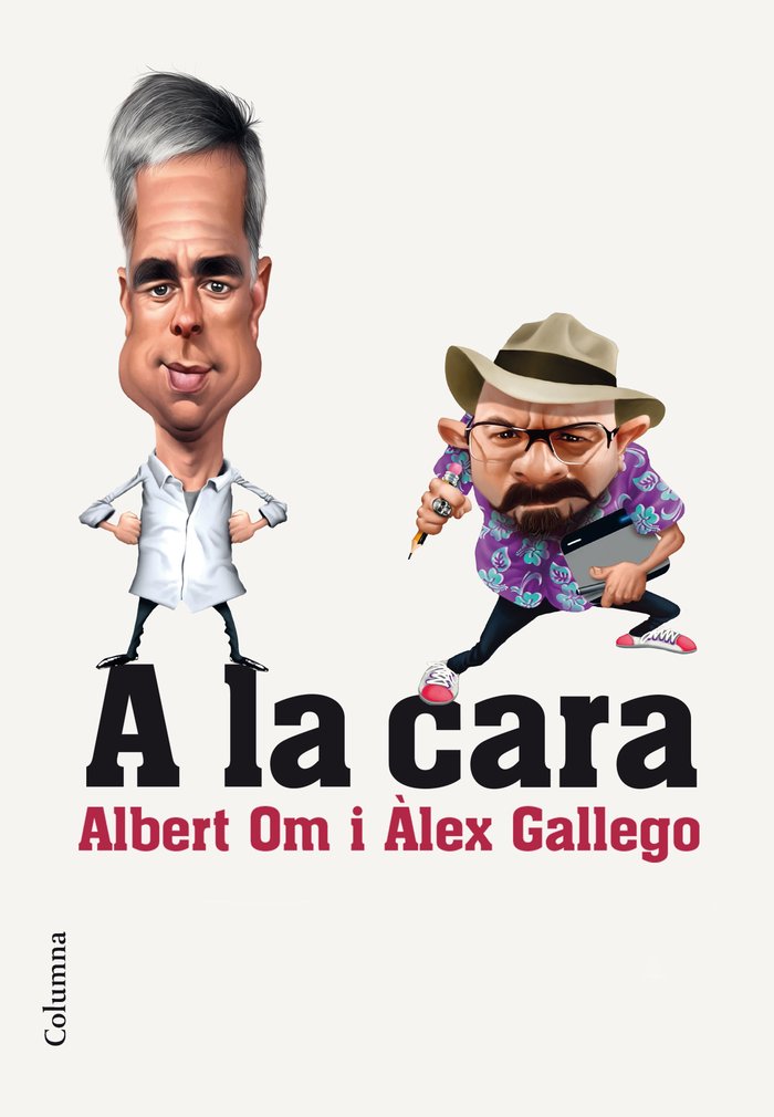 A la cara, de Om | portada del libro