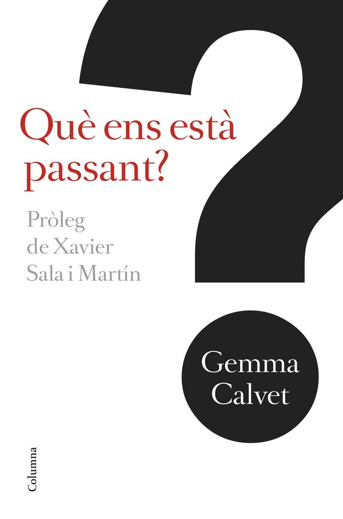 Què ens està passant?, de Calvet i Barot | portada del libro
