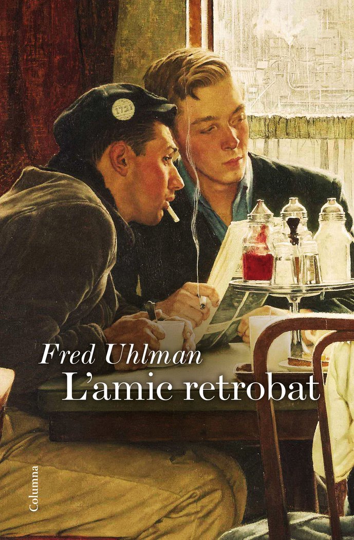 L'amic retrobat, de Uhlman | portada del libro