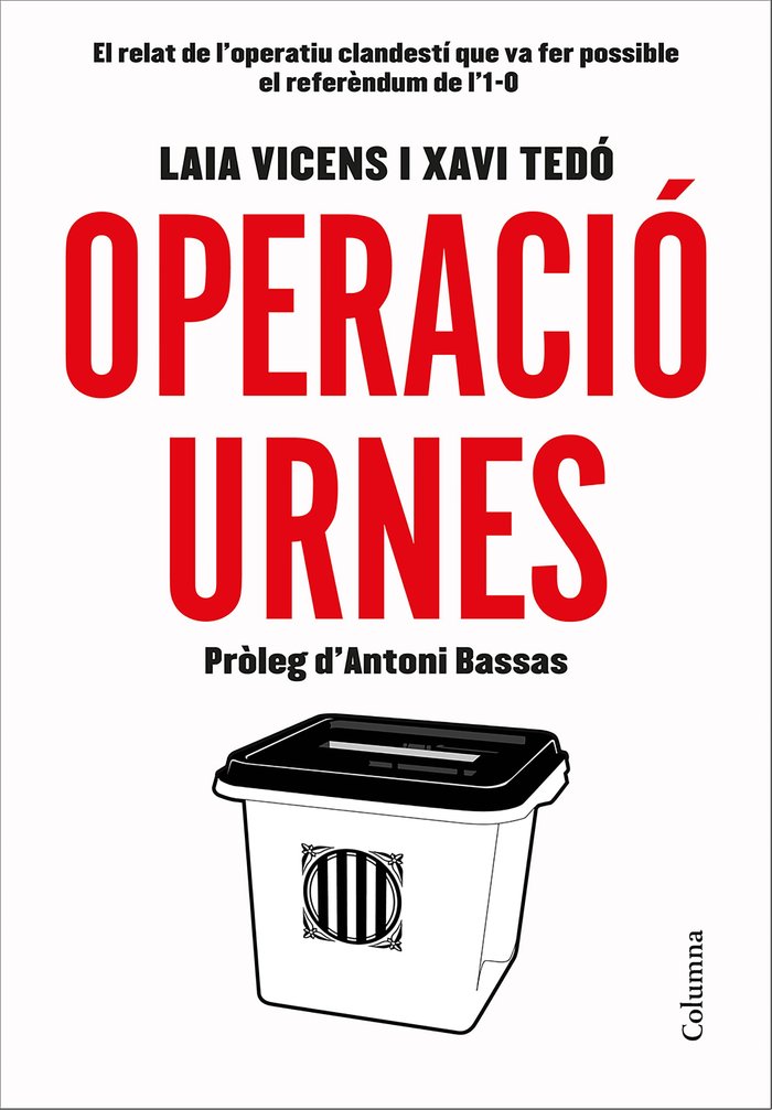 Operació Urnes, de Vicens Estaran, Laia | portada del libro