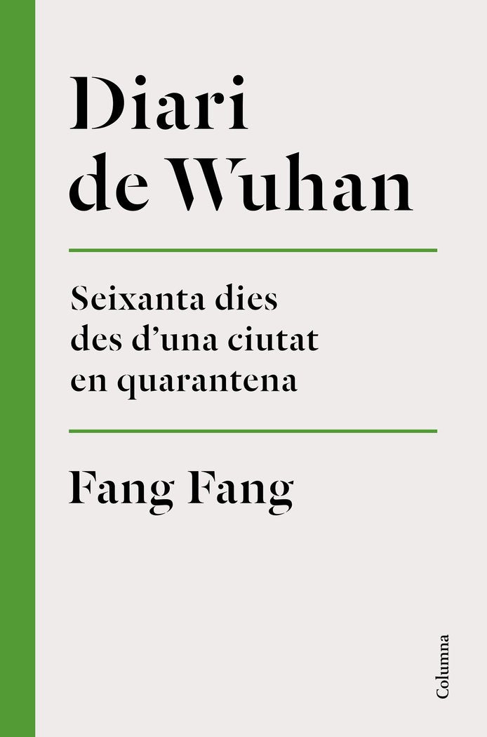 Diari de Wuhan, de Fang | portada del libro