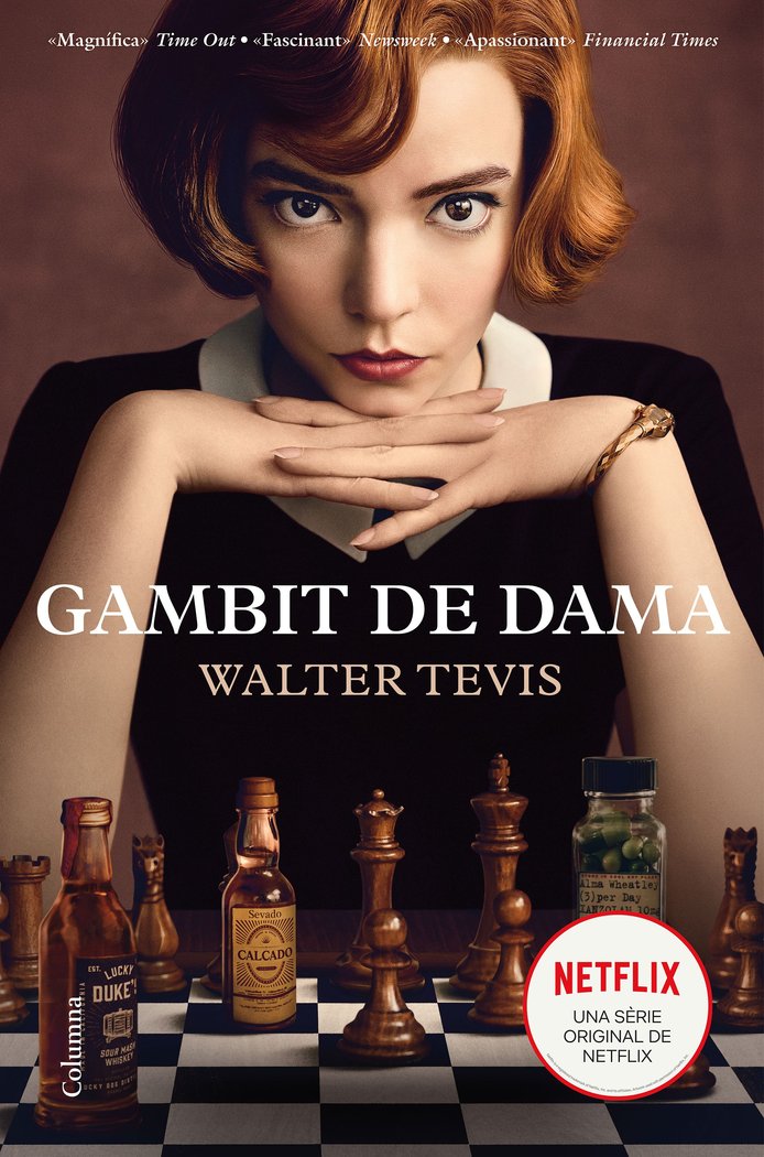 Gambit de dama, de Tevis, Walter | portada del libro