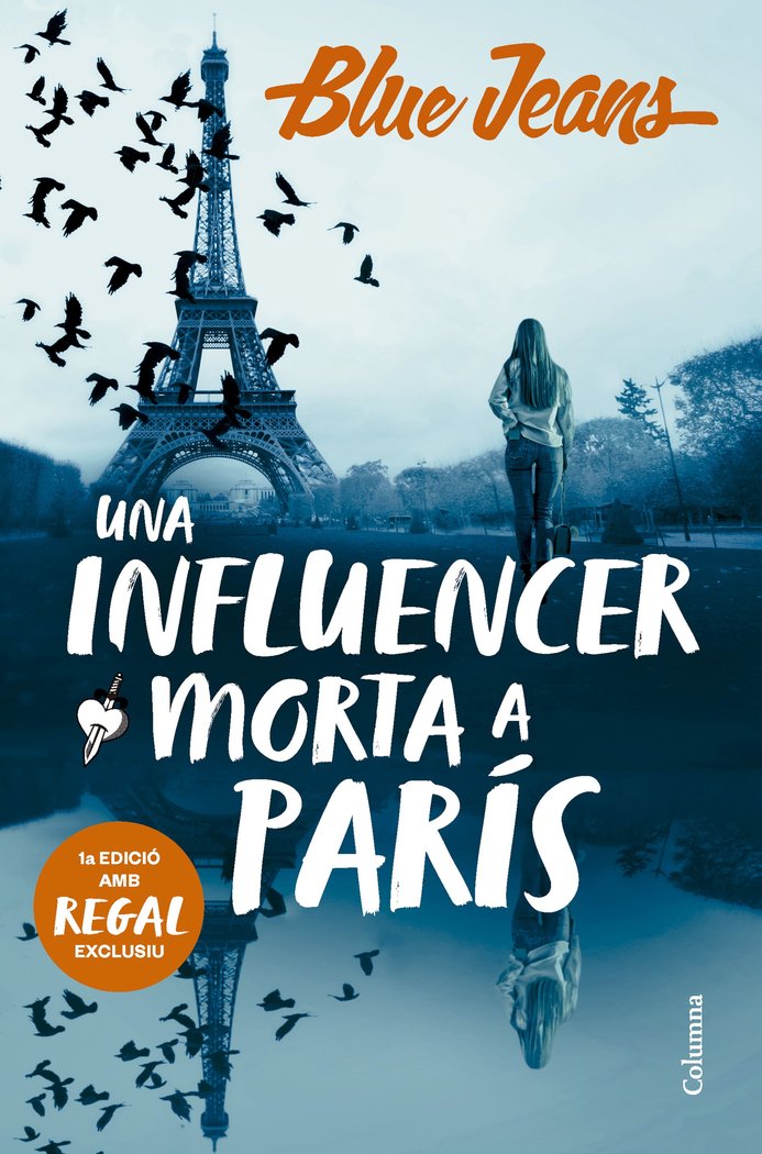 UNA INFLUENCER MORTA A PARIS, de BLUE JEANS | portada del libro
