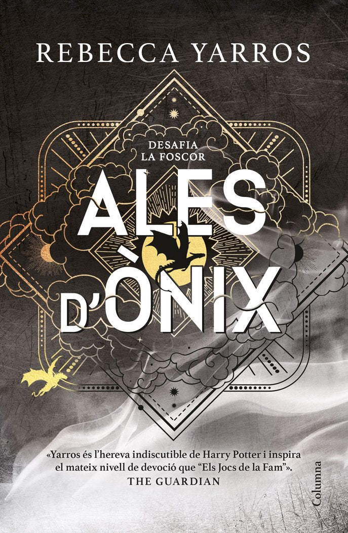 Ales d'onix, de Yarros, Rebecca | portada del libro