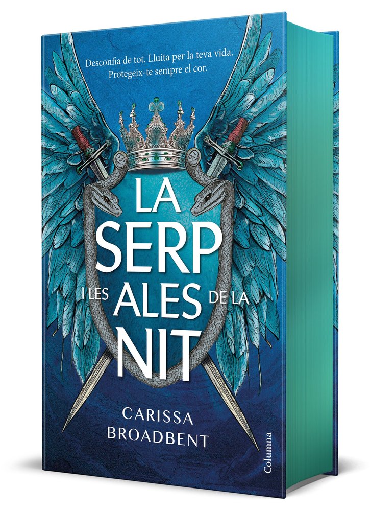 LA SERP I LES ALES DE LA NIT, de BROADBENT, CARISSA | portada del libro