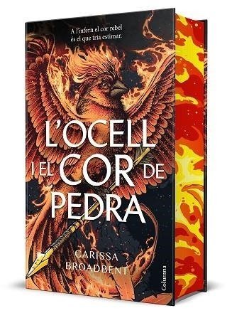 L'OCELL I EL COR DE PEDRA, de BROADBENT, CARISSA | portada del libro