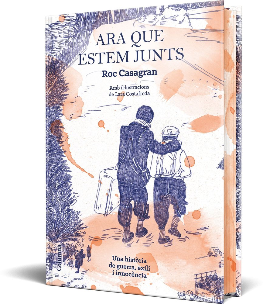 ARA QUE ESTEM JUNTS (IL·LUSTRAT I CANTELLS TINTATS), de CASAGRAN CASAÑAS, ROC | portada del libro