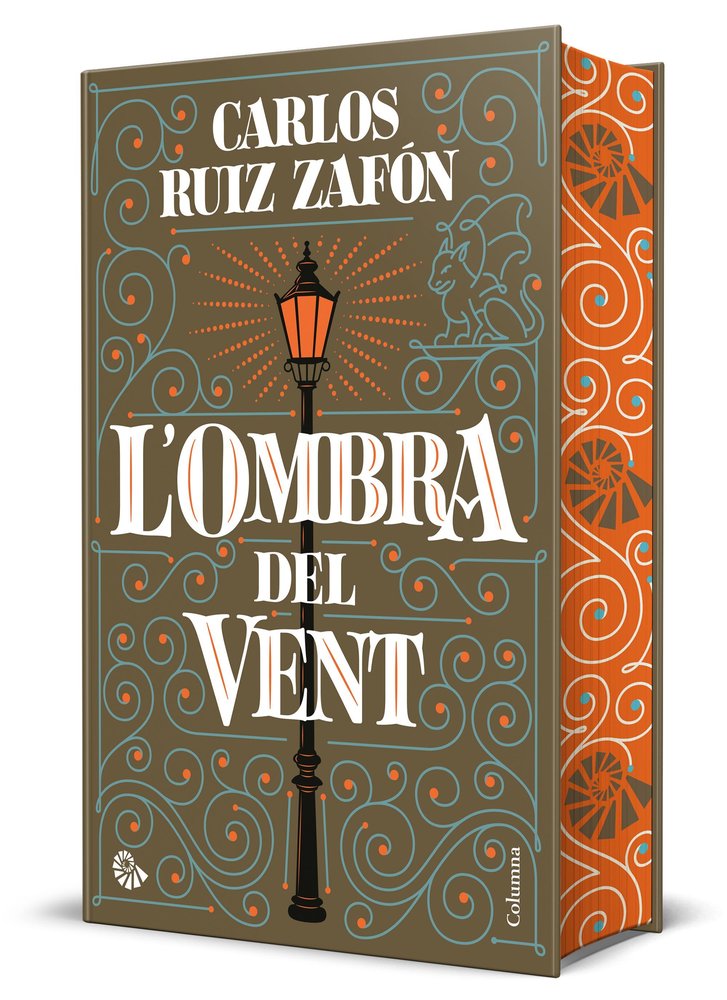 L'ombra del vent edicio especial cantells tintats, de Carlos Ruiz Zafon | portada del libro