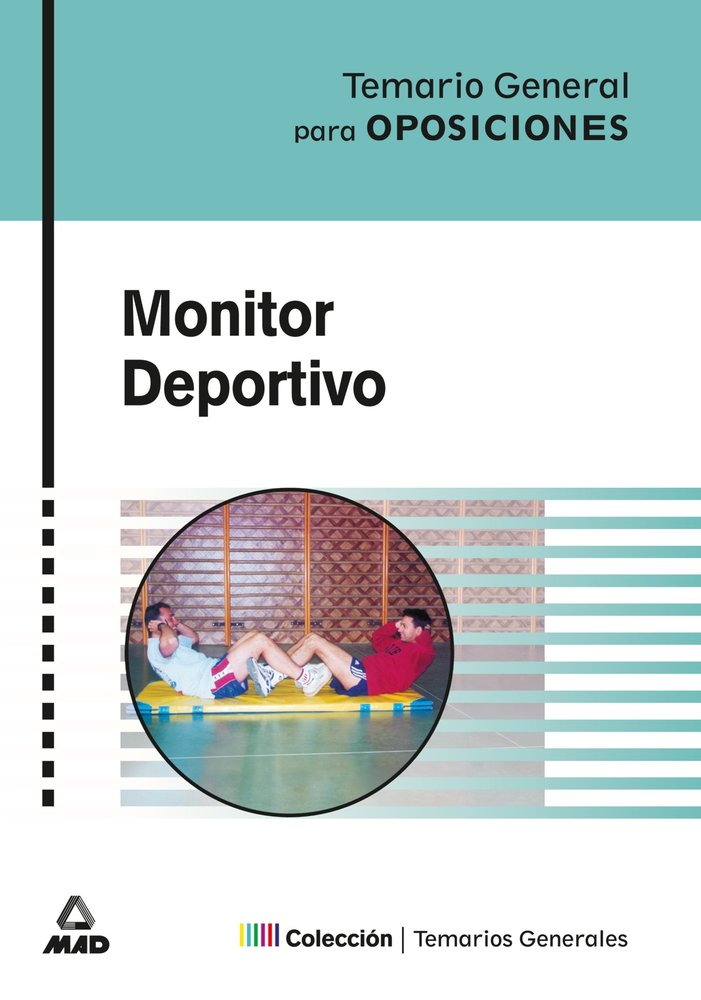Monitor deportivo. Temario general, de Mudarra Perales | portada del libro