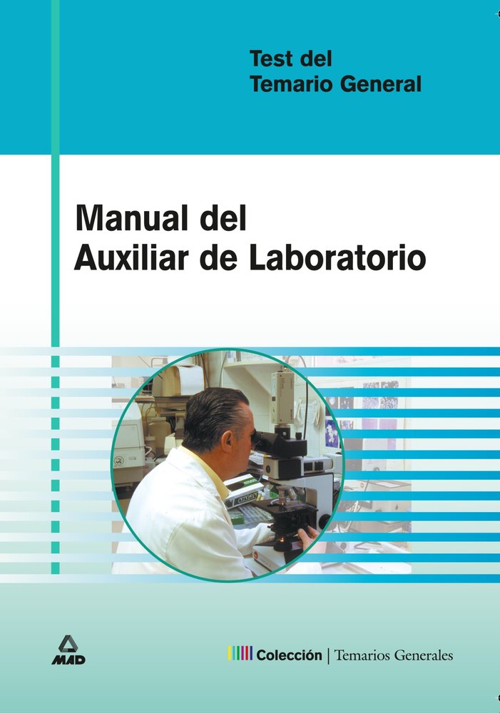Manual del auxiliar de laboratorio. Test, de Garcia Bermejo | portada del libro