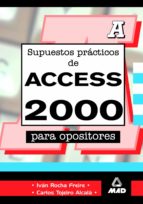 Supuestos practicos de access 2000 para opositores., de Varios autores | portada del libro