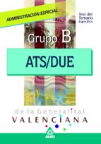 ATS GRUPO B ADMINISTRACION ESPECIAL DE LA GENERALITAT VALENC, de Varios autores | portada del libro