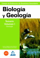 Cuerpo de profesores de enseñanza secundaria. Biología y geología. Temario. Volumen i. Geología, de Varios autores | portada 