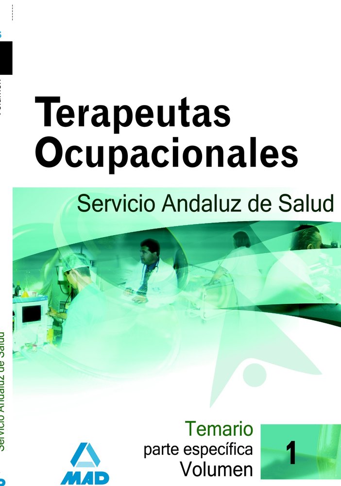 TEMARIO TERAPEUTAS OCUPACIONALES SAS ESPECIFICO 1 | portada del libro