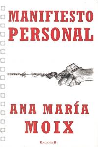 MANIFIESTO PERSONAL, de MOIX | portada del libro