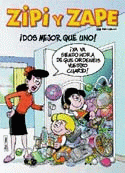 ZIPI Y ZAPE DOS MEJOR QUE UNO MHZ, de ESCOBAR | portada del libro