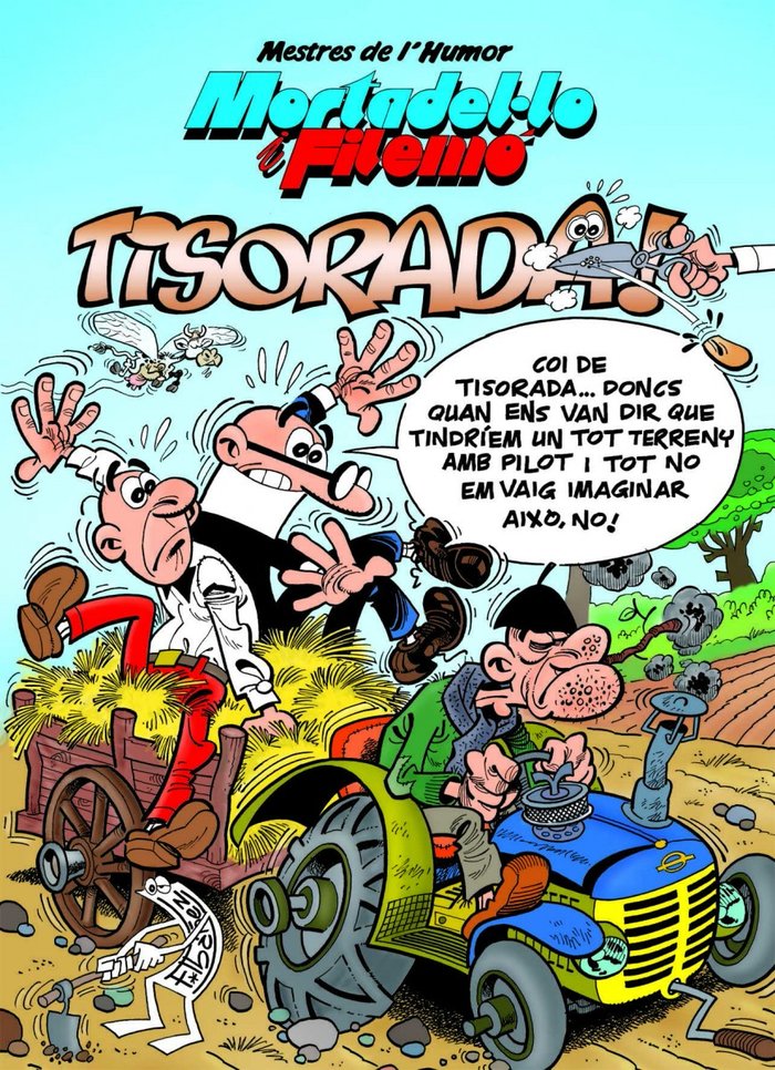 Mortadel·lo i Filemó. Tisorada (Mestres de l'Humor 37), de Ibáñez, Francisco | portada del libro