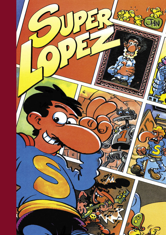 Cachabolik Blues Rock y El fantasma del Museo del Prado | y otras aventuras (Súper Humor Superlópez  3), de LOPEZ FERNANDEZ |