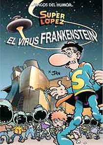 Superlópez. El virus Frankenstein (Magos del Humor 136), de Jan, | portada del libro
