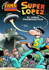 VIRUS FRANKENSTEIN FANS SUPERLOPEZ Nº 56, de LOPEZ FERNANDEZ | portada del libro