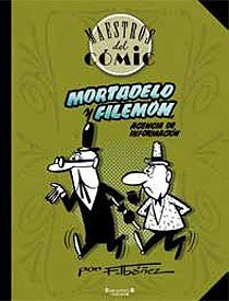 Mortadelo y Filemón Agencia de información (Maestros del Cómic), de Ibáñez | portada del libro
