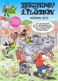 OLE MORTADELO 188 MUNDIAL 2010, de IBAÑEZ | portada del libro