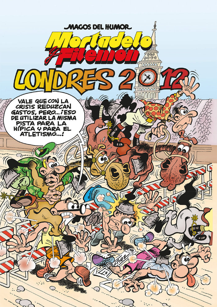 Mortadelo y Filemón. Londres 2012 (Magos del Humor 151), de Ibáñez, Francisco | portada del libro