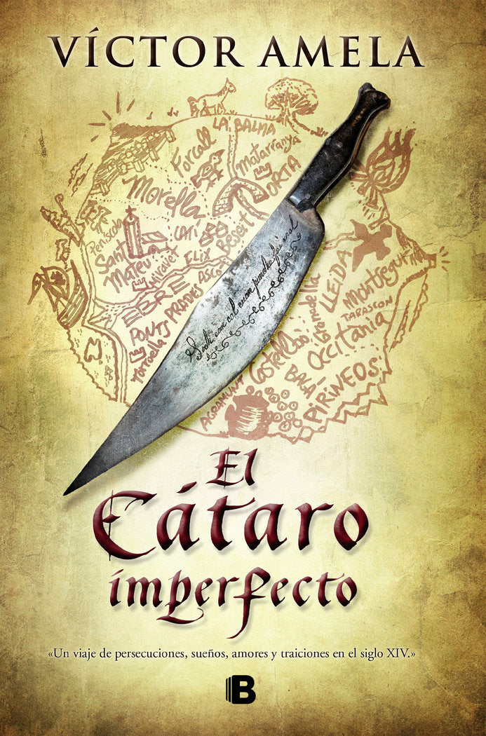El Cátaro imperfecto, de Amela, Víctor | portada del libro
