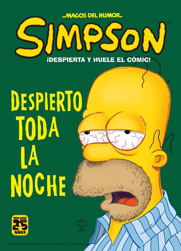 Despierta y huele el cómic!, de GROENING | portada del libro