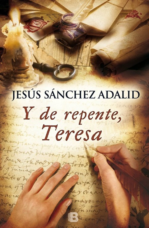 Y de repente, Teresa, de Sánchez Adalid | portada del libro