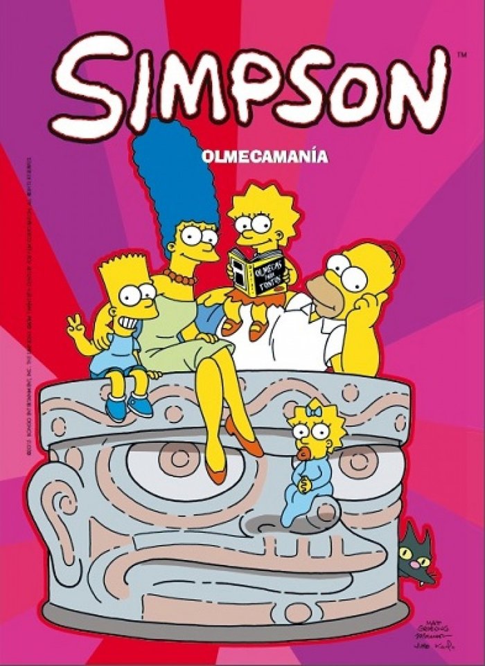 Olmecamanía (Magos del Humor Simpson 47), de Groening, Matt | portada del libro
