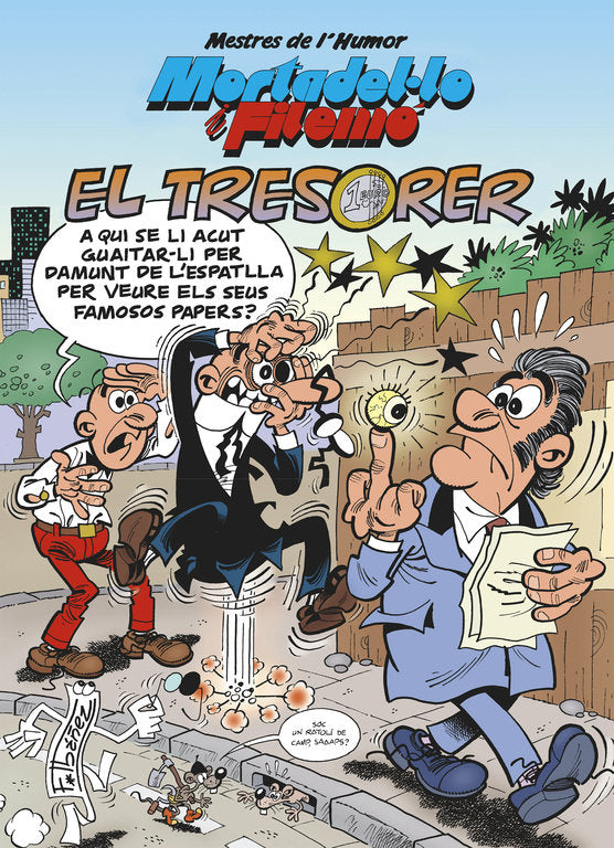 Mortadel·lo i Filemó. El tresorer (Mestres de l'Humor 39), de Ibáñez | portada del libro