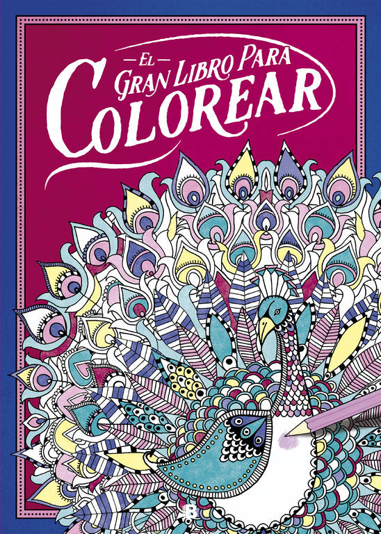 El gran libro para colorear, de Davies | portada del libro