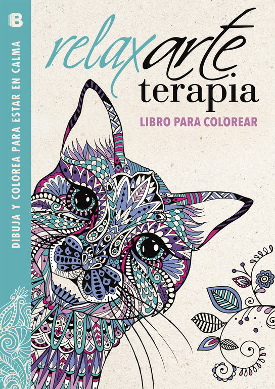 RelaxArteTerapia. Libro para colorear (Colección Arte Terapia), de Autores Varios | portada del libro