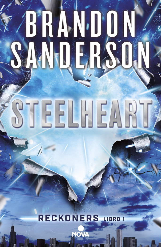 Steelheart (Trilogía de los Reckoners 1), de Sanderson, Brandon | portada del libro