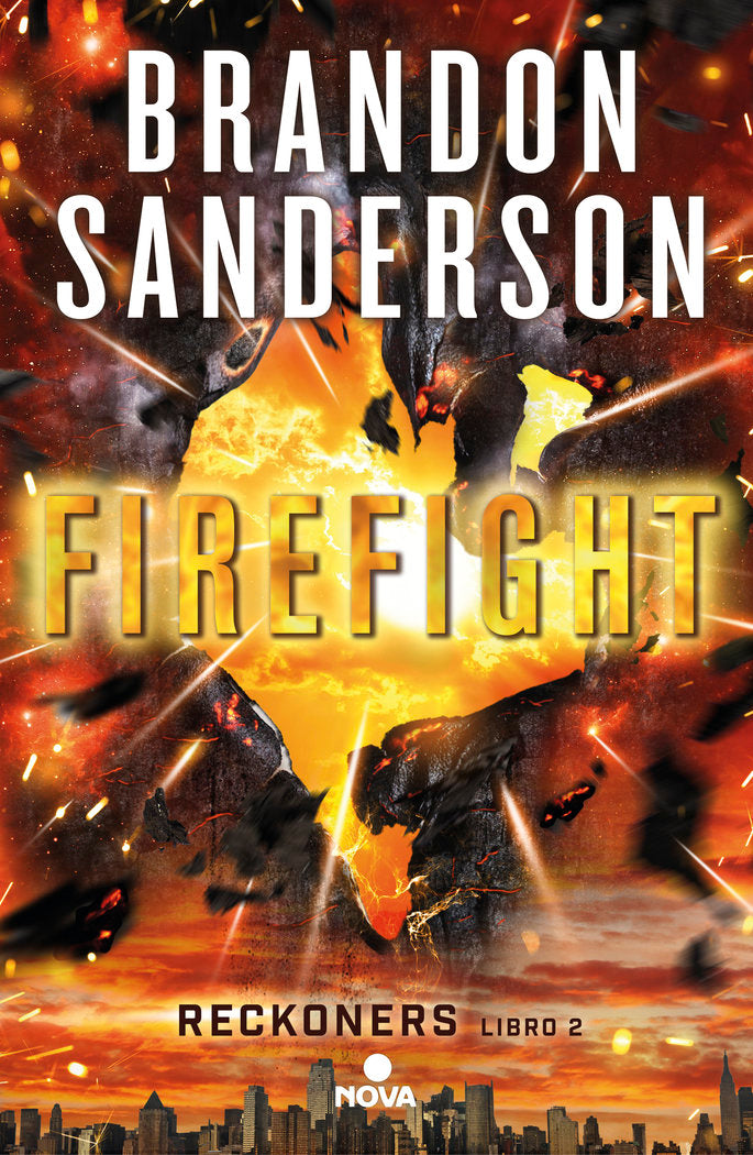 Firefight (Trilogía de los Reckoners 2), de Sanderson, Brandon | portada del libro