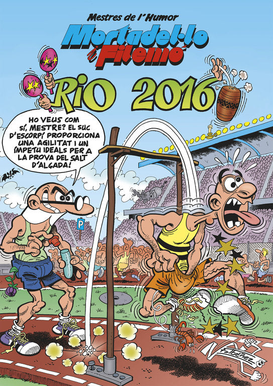 Mortadel·lo i Filemó. Rio 2016 (Mestres de l'Humor 42), de Ibáñez | portada del libro