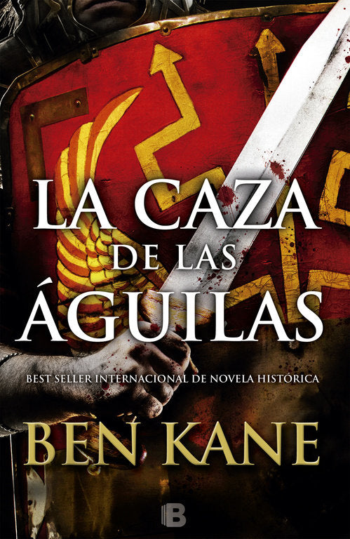 La caza de las águilas (Águilas de Roma  2), de Kane | portada del libro
