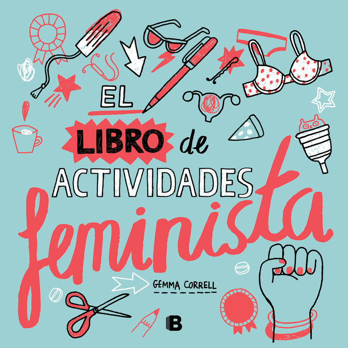 El libro de actividades feminista, de Correll, Gemma | portada del libro