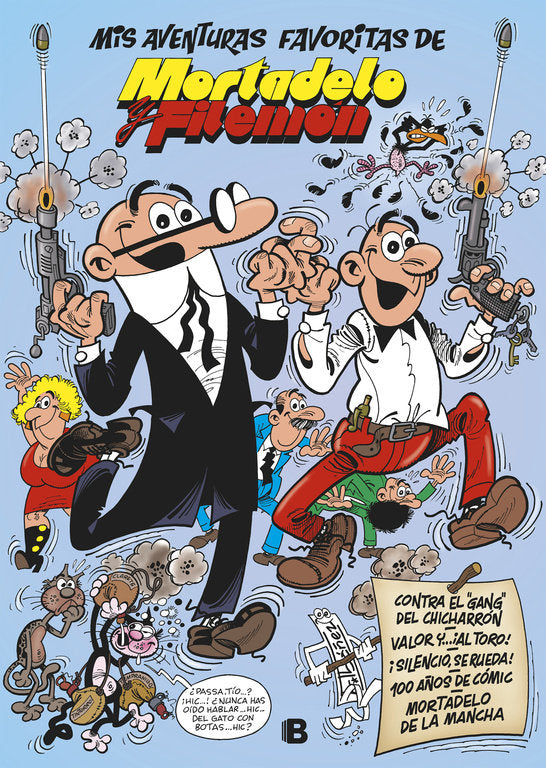 MIS AVENTURAS FAVORITAS DE MORTADELO Y FILEMON, de IBAÑEZ | portada del libro