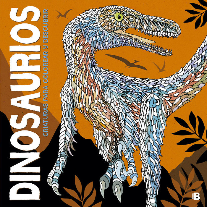 Dinosaurios. Criaturas para colorear y descubrir, de Scully, Claire | portada del libro