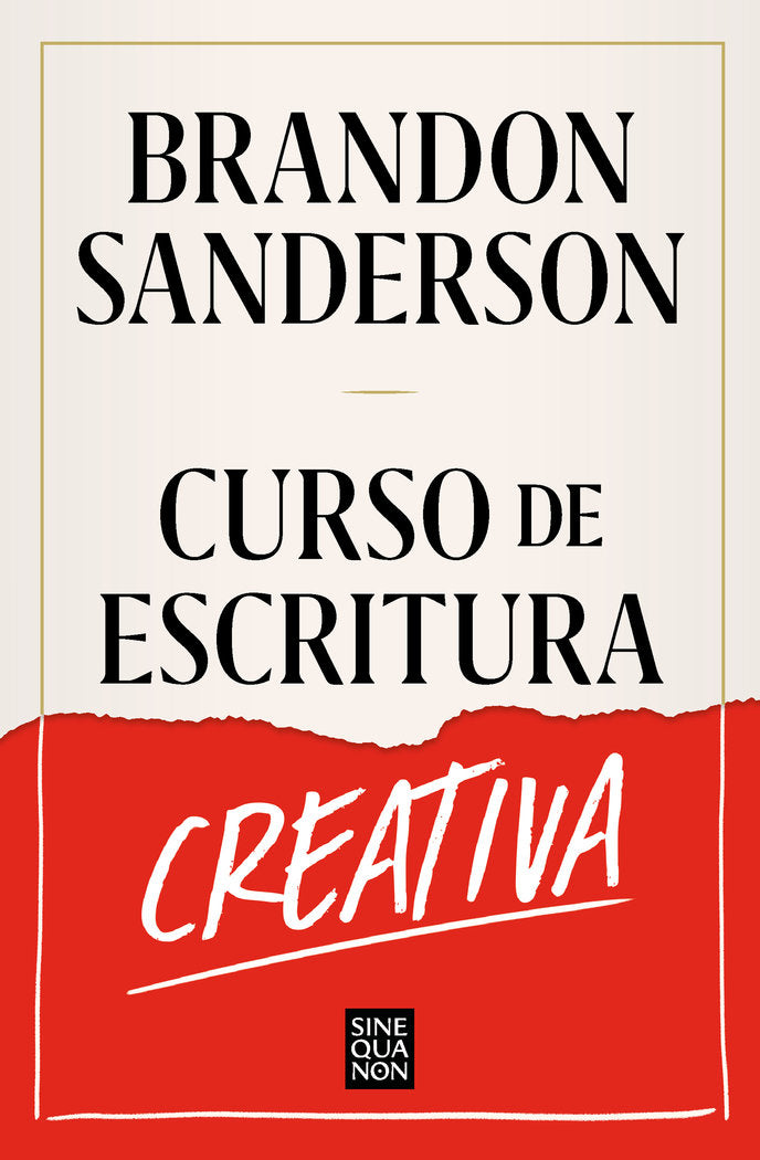 CURSO DE ESCRITURA CREATIVA, de SANDERSON, BRANDON | portada del libro