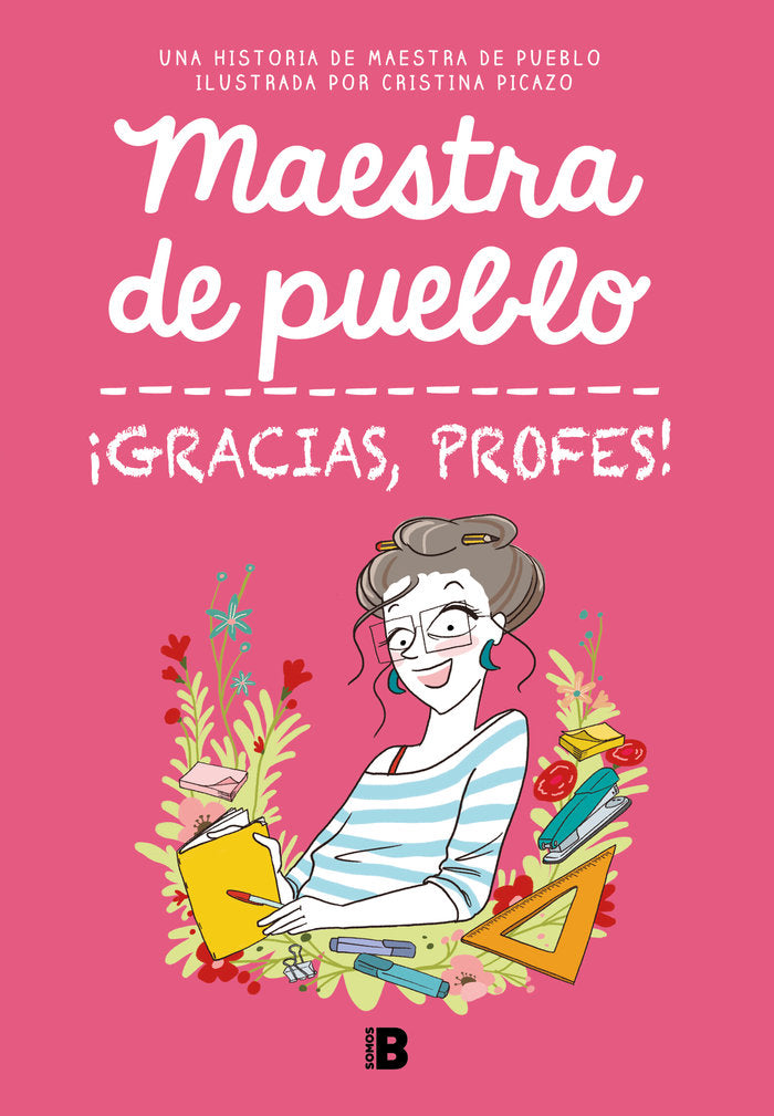 ¡GRACIAS, PROFES!, de MAESTRA DE PUEBLO | portada del libro