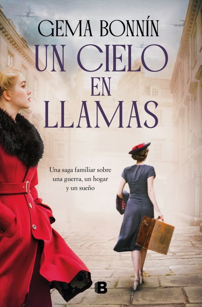 UN CIELO EN LLAMAS, de GEMA BONNIN | portada del libro