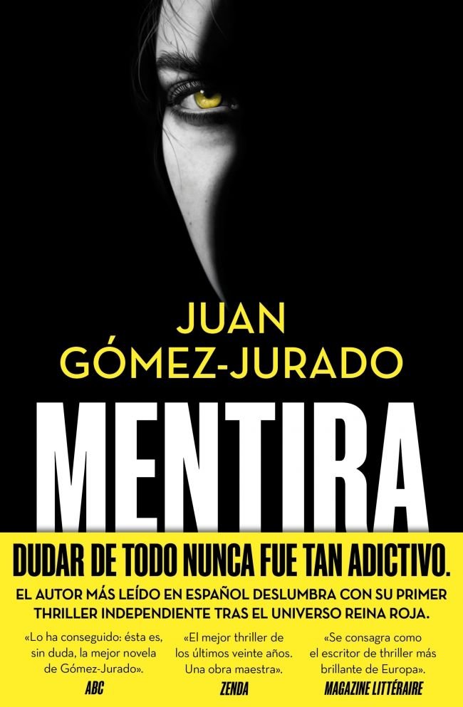 Mentira, de Juan Gomez-jurado | portada del libro